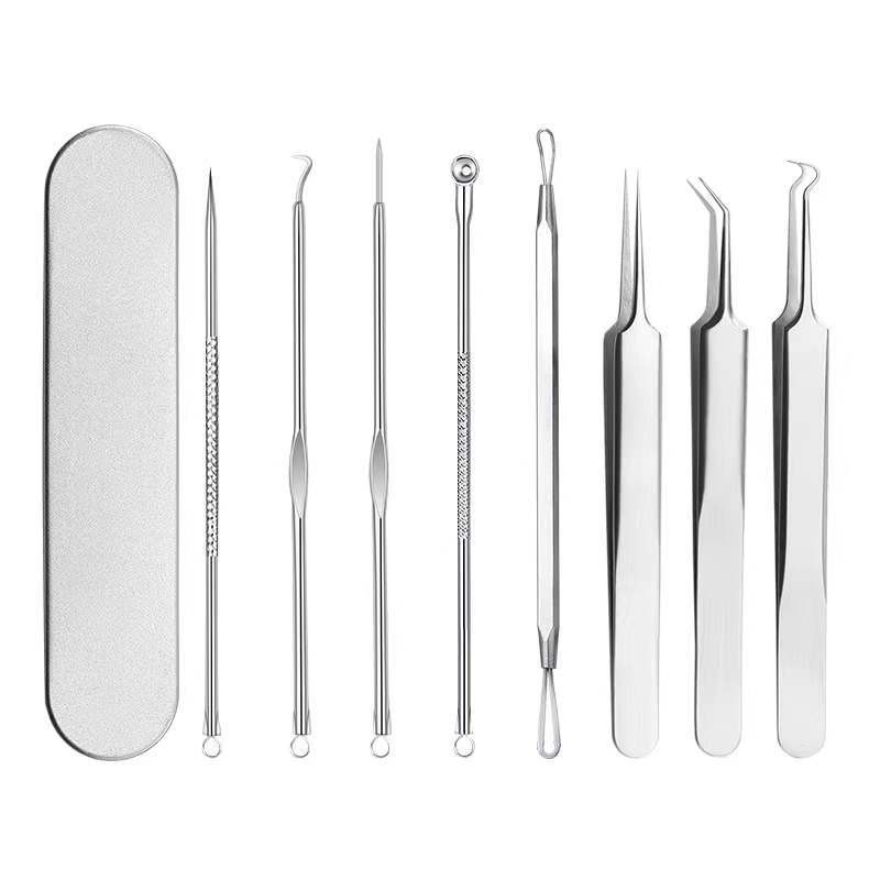 Pimple Popper Kit Factory - OEM High Quality Tweezer Set