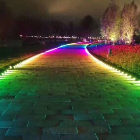 Decorate Light Manufacturer - OEM DMX RGBW DC24V Pathway Light