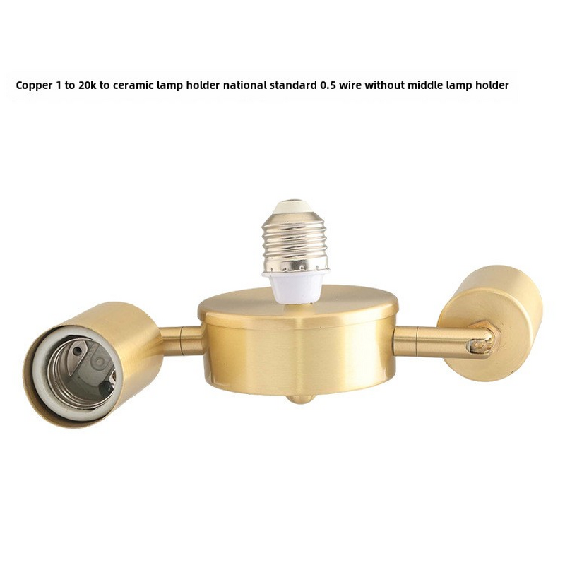 Lamp Socket Supplier - OEM Copper Ceramic Heater E27 Base