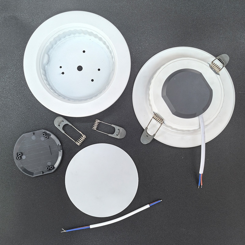 LED Downlight Kit Factory - OEM Ultra-Thin 6-Inch Iron Sheet