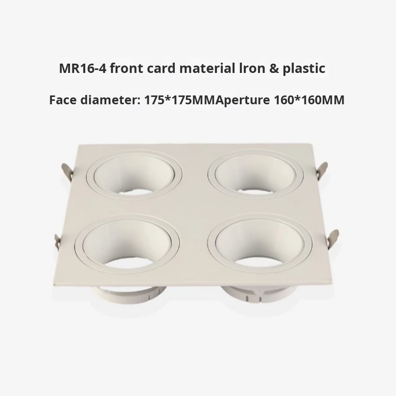 LED Lamp Cup Supplier - OEM SKD MR16 One Three Heads Iron