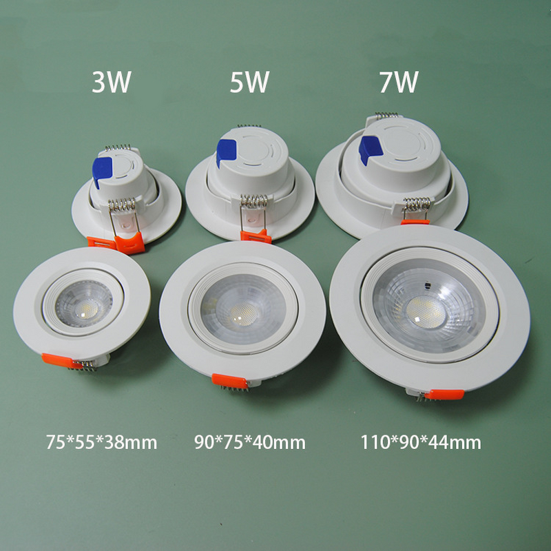 LED Ceiling Light Factory - OEM Modern Round Recessed Housing Kit