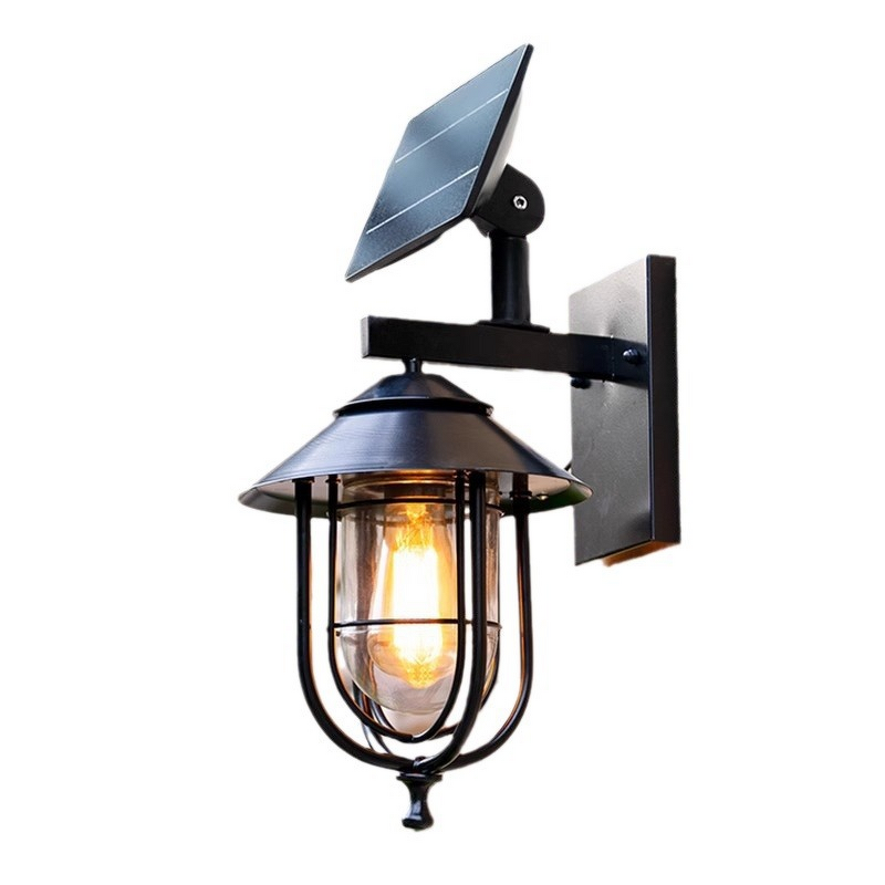 Solar Wall Lamp Factory - OEM Modern European Style Warm White