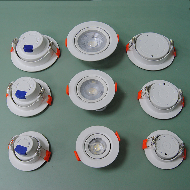 LED Ceiling Light Factory - OEM Modern Round Recessed Housing Kit