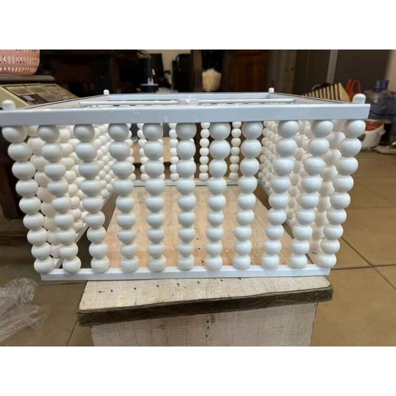 Wood Beads Lampshade Factory - OEM Custom 4mm-20mm Chandelier