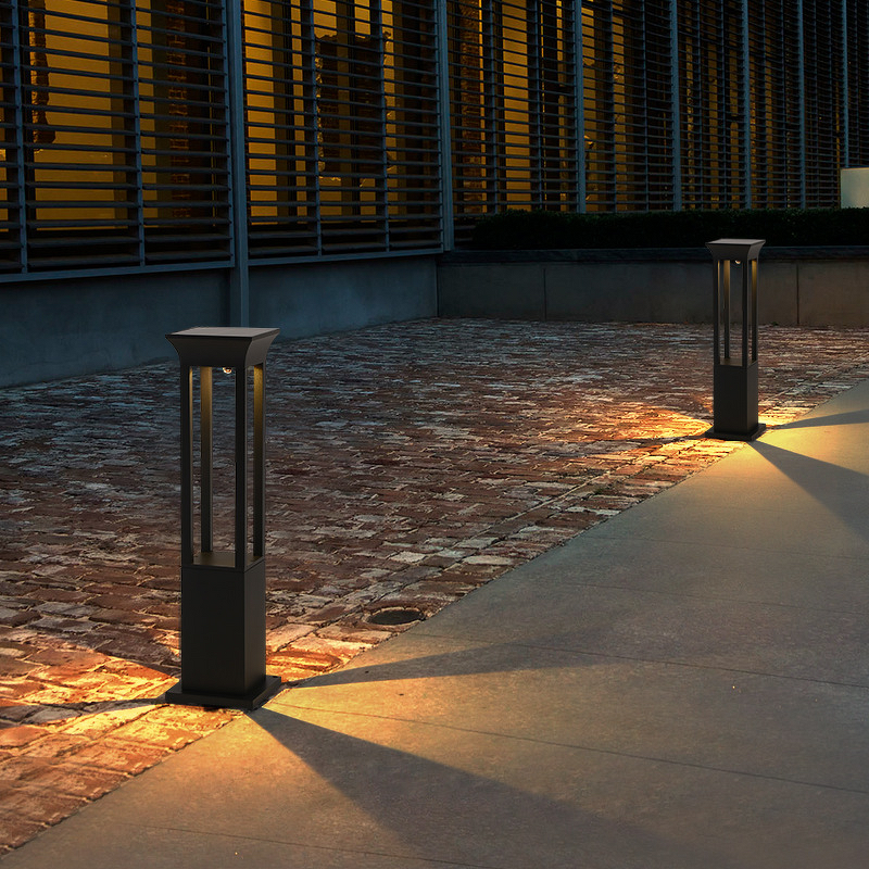 Solar Floor Lamp Manufacturer - OEM Modern Minimalist Aluminum Body