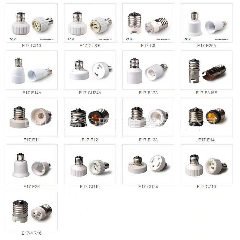 Adapter Socket Manufacturer - OEM White Light Bulb Converter