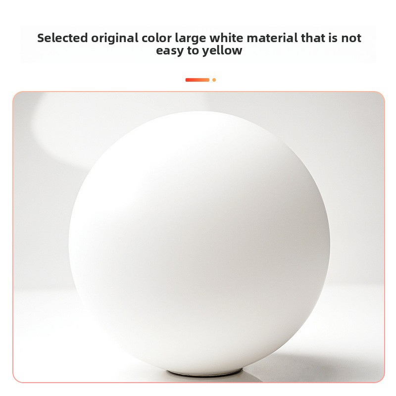 Pendant Lampshade Supplier - OEM White Jade Acid Washed Spherical
