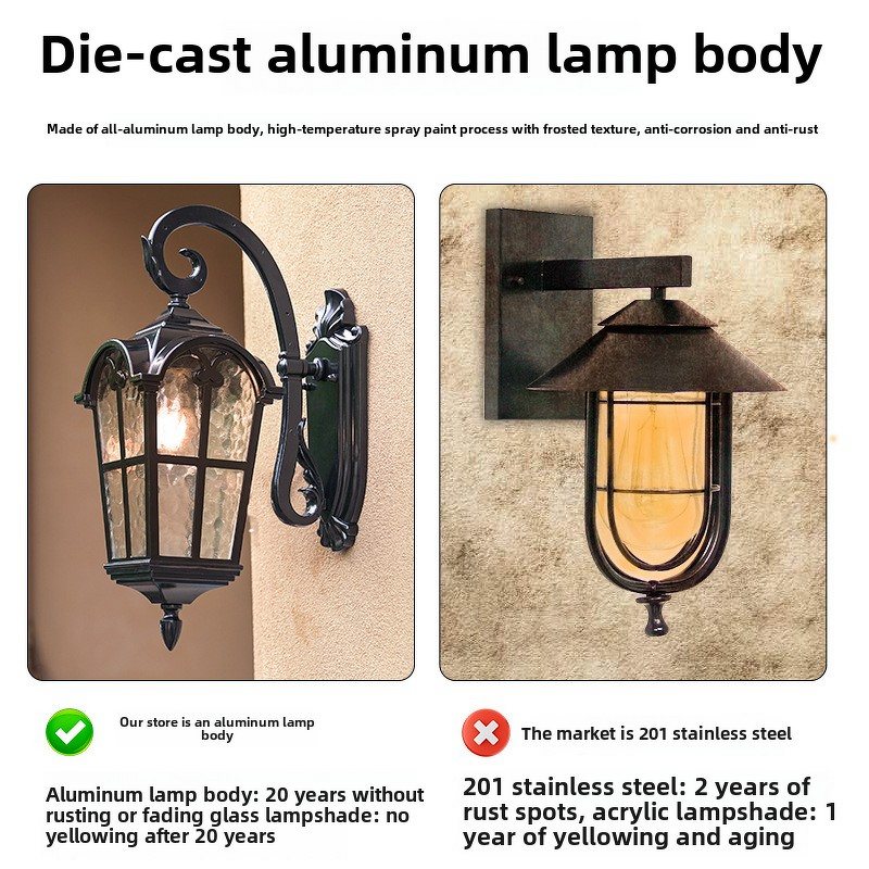 Wall Lamp Factory - OEM Solar Outdoor Waterproof Corridor Lamp