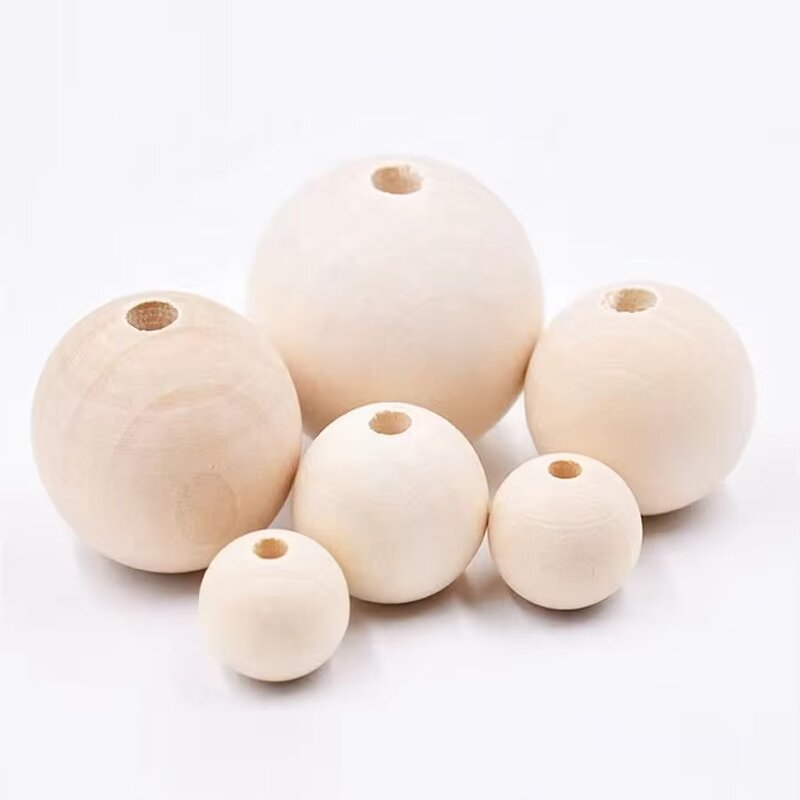 Wood Beads Lampshade Factory - OEM Custom 4mm-20mm Chandelier