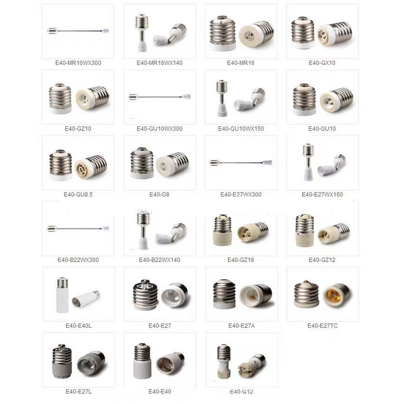 Adapter Socket Manufacturer - OEM White Light Bulb Converter