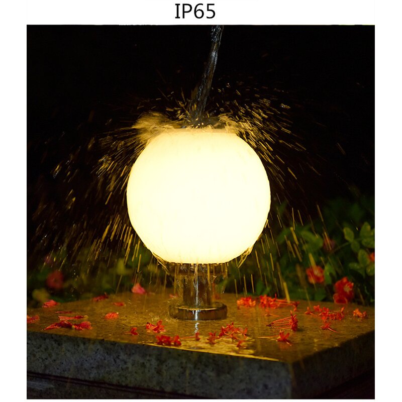 Solar Globe Light Supplier - OEM Outdoor Landscape Pillar Light