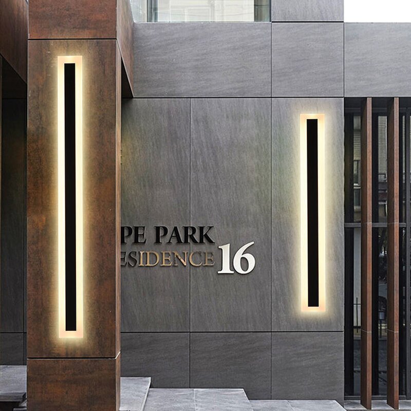 Wall Wash Light Manufacturer - OEM Waterproof Long Strip Courtyard