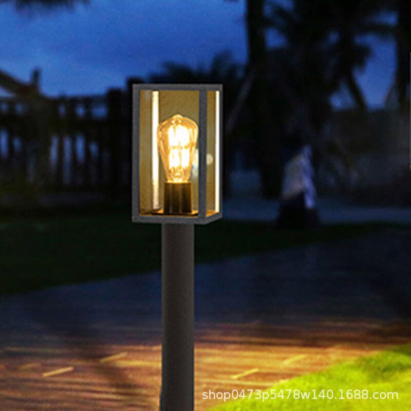 Aluminum Glass Light Factory - OEM Hot Sale Lawn Garden Lighting