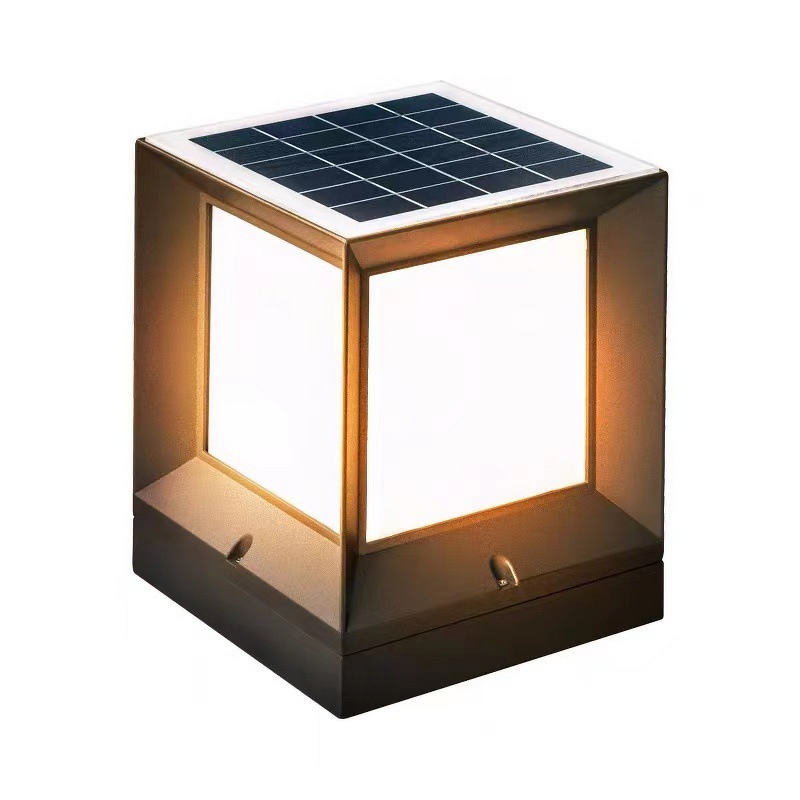 Wall Lamp Supplier - OEM Simple Modern Solar Pillar Light