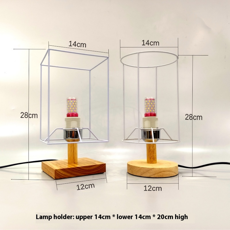Table Lamp Kit Supplier - OEM Handmade Woven Solid Wood DIY