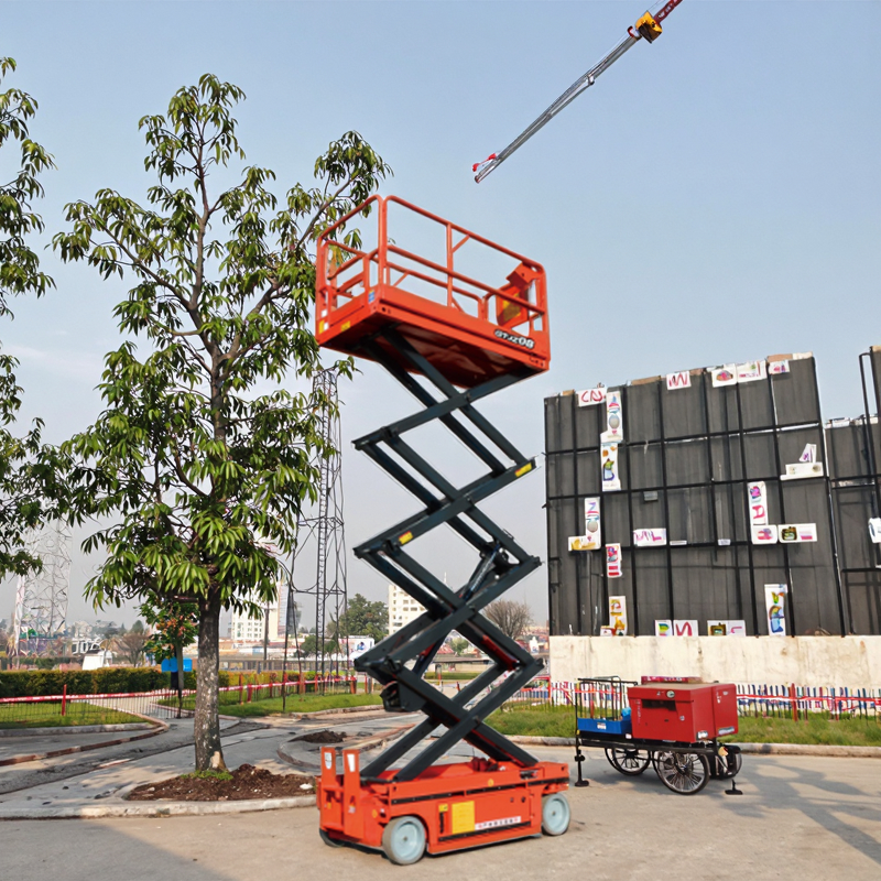 Electric Scissor Lift Supplier - OEM 8M Powered Drive Platform