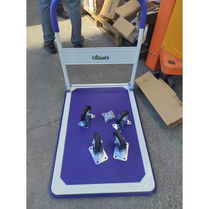Platform Truck Trolley Manufacturer - OEM 150kg Load Folding Plastic