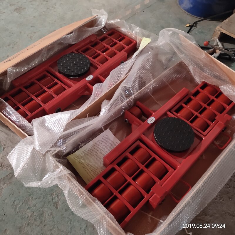 Machine Moving Skates Factory - OEM Steerable Fixed 3 Points