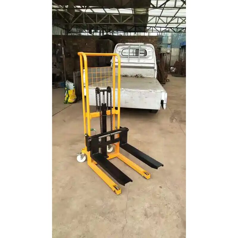 Mini Forklift Manufacturer - OEM 500KG Manual Pallet Stacker