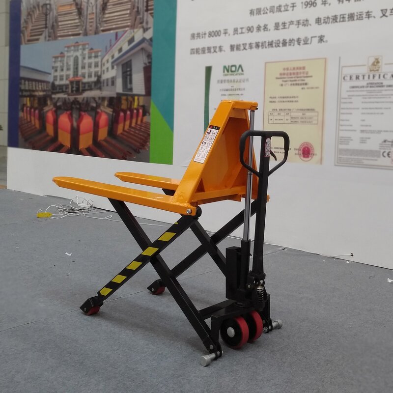 High Lift Pallet Jack Factory - OEM 1000KG 1500KG Scissor Truck
