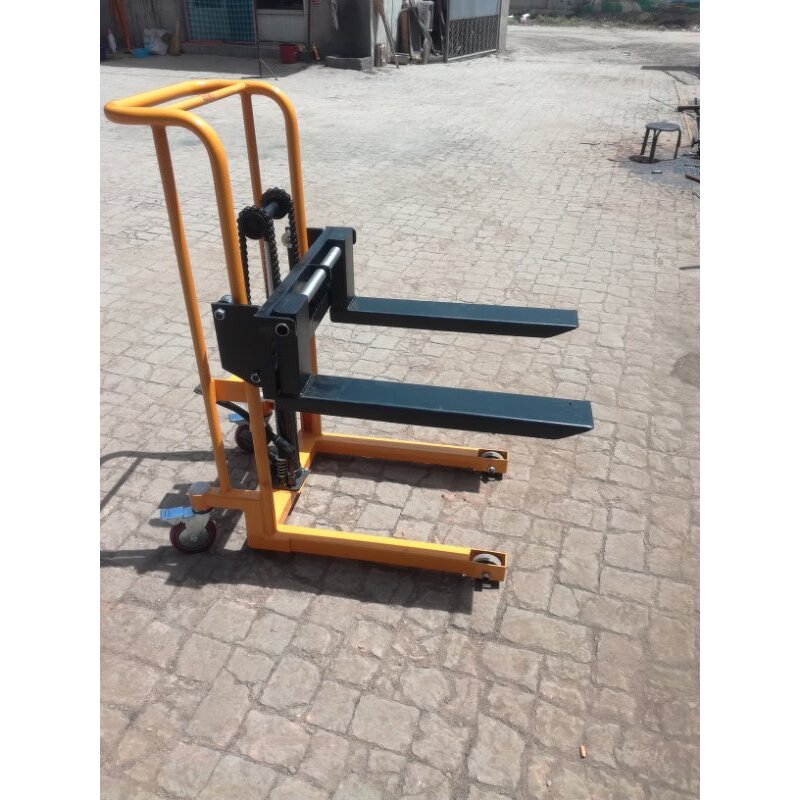 Portable Forklift Manufacturer - OEM 400KG Manual Pallet Stacker