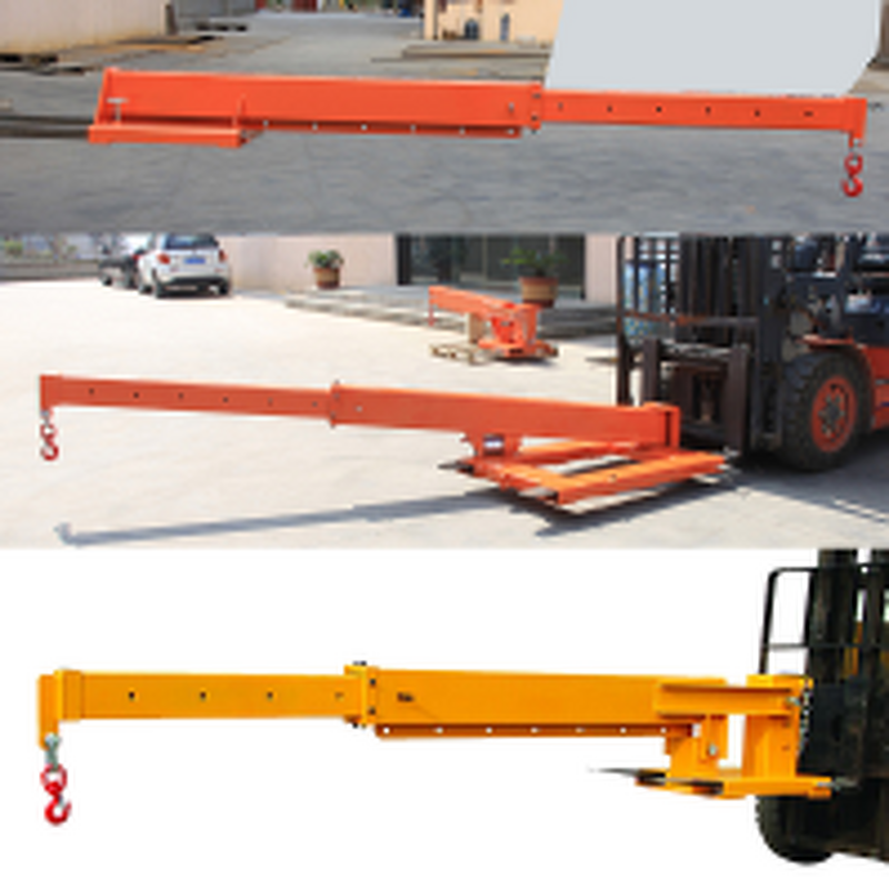 Forklift Jib Factory - OEM 3000kg Adjustable Hoist Jib
