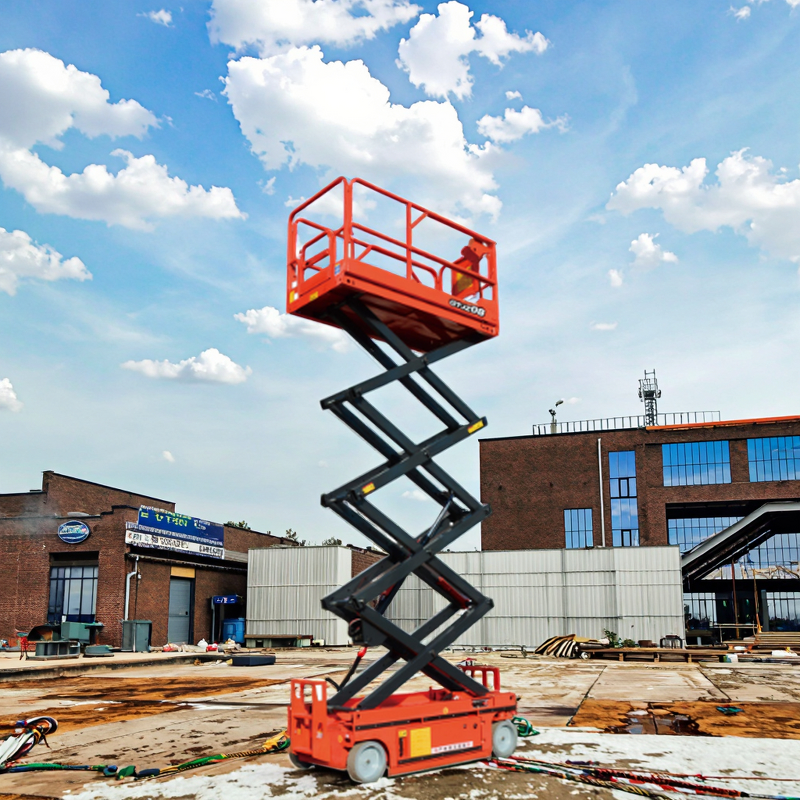Electric Scissor Lift Supplier - OEM 8M Powered Drive Platform