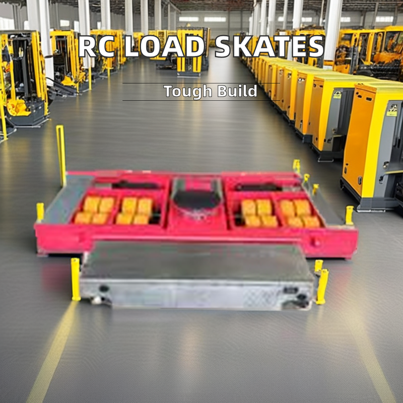 Machine Dolly Skates Factory - OEM Industrial Heavy Steel Trolley