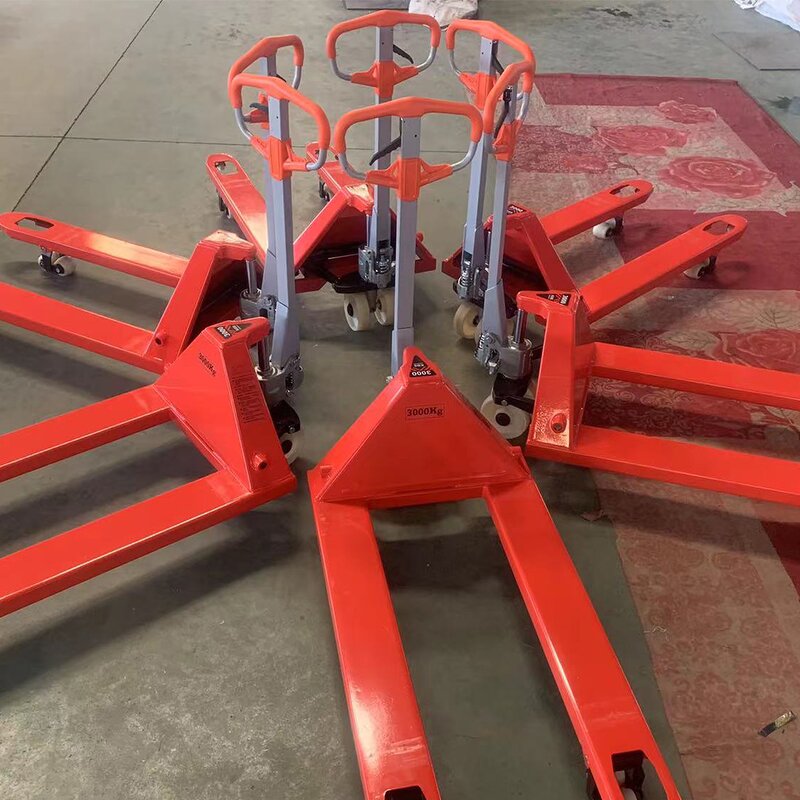 Manual Pallet Jack Supplier - OEM 3ton 550mm PU Wheels Truck