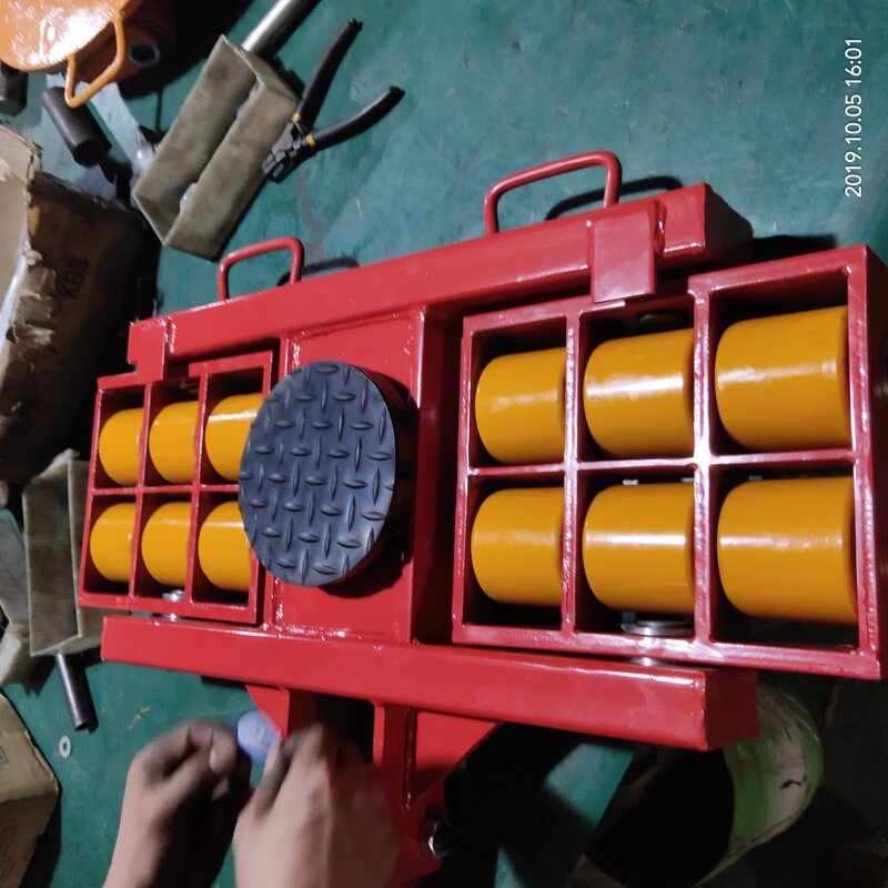 Machine Moving Skates Factory - OEM Steerable Fixed 3 Points