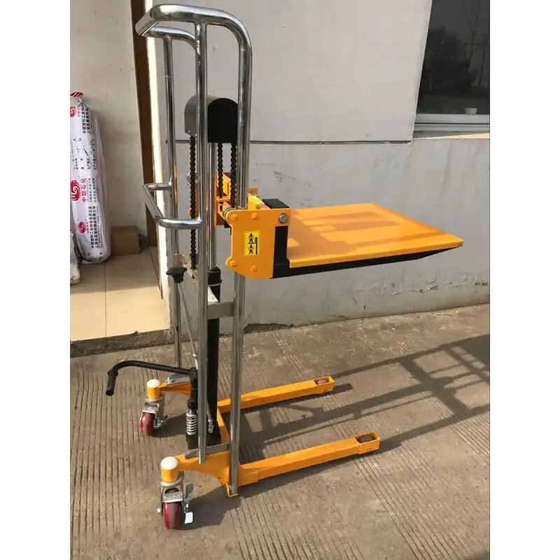 Mini Forklift Manufacturer - OEM 500KG Manual Pallet Stacker