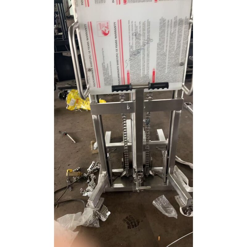 Manual Pallet Stacker Factory - OEM 2Ton 1.6M Stainless Steel