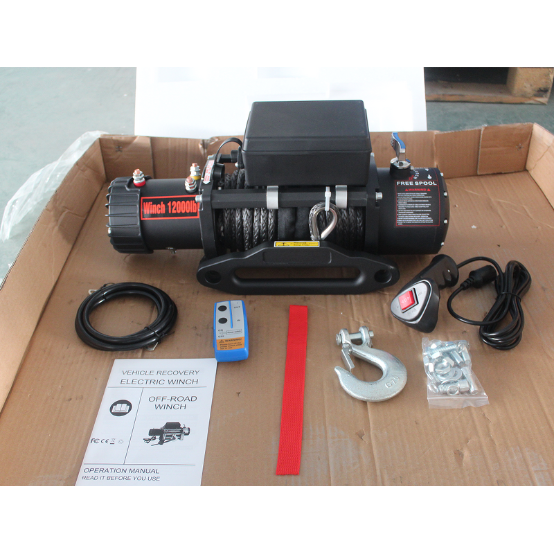 Electric Winch Factory - OEM 4x4 12000lb 12v DC Vehicle Hoist