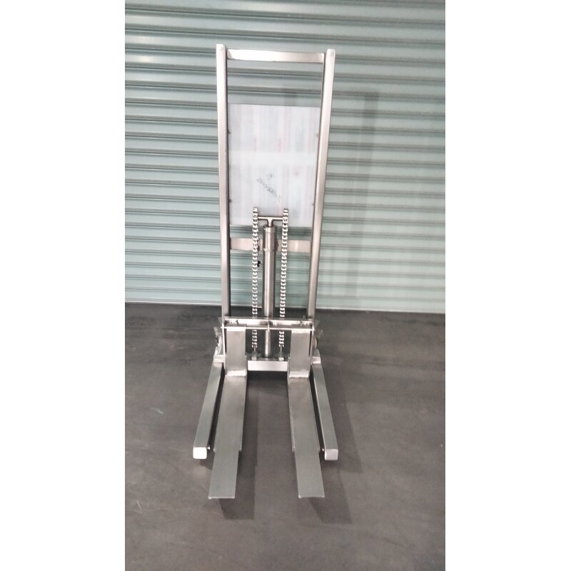 Manual Pallet Stacker Factory - OEM 2Ton 1.6M Stainless Steel