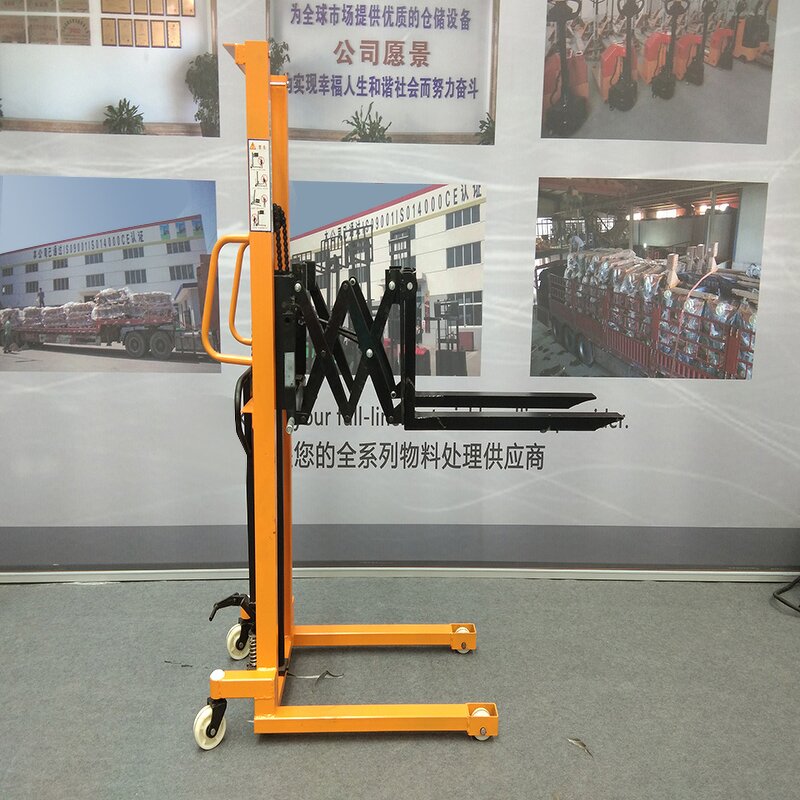 Hand Pallet Truck Factory - OEM 500kg 1.6M Forward Type Stacker