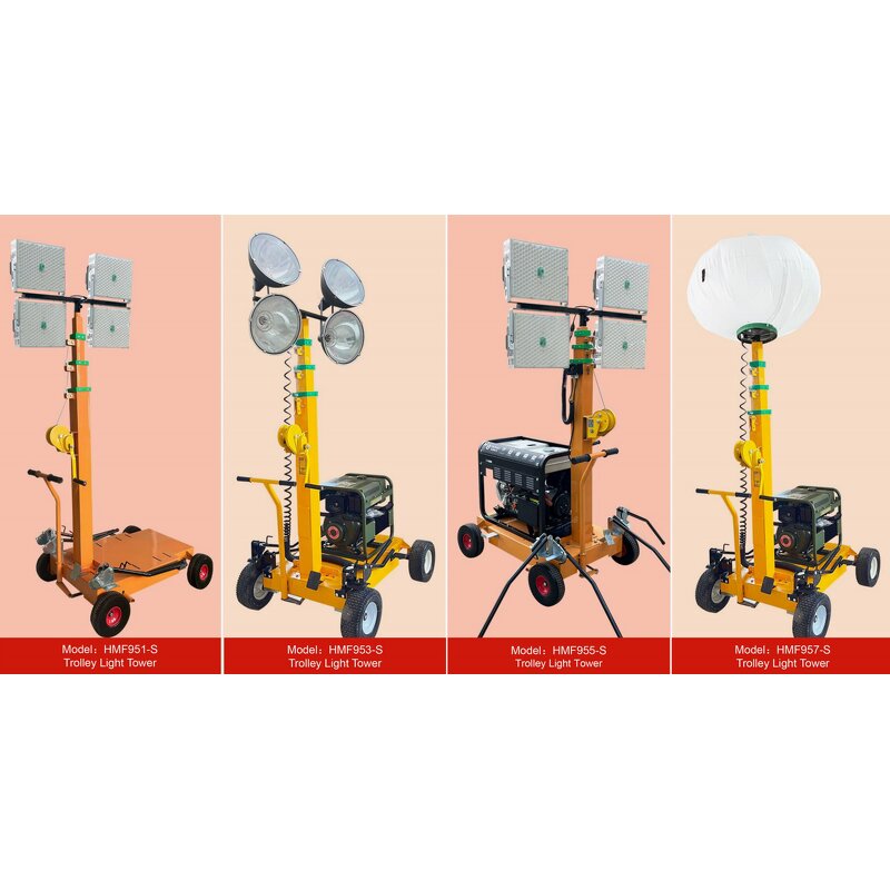 Mobile Lighting Tower Manufacturer - OEM Solar LED Diesel Mast