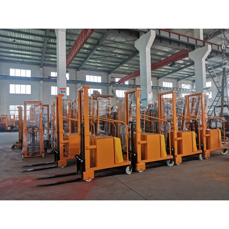 Semi Electric Stacker Factory - OEM 500KG 1.6M Counterweight