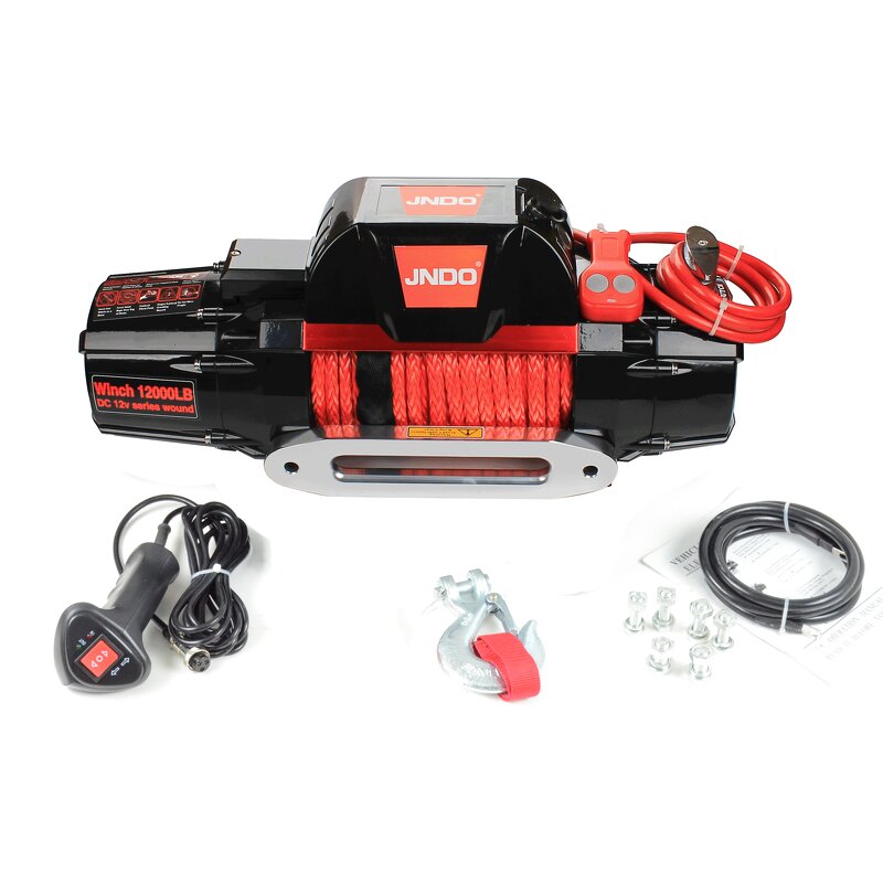 Electric Winch Factory - OEM 4x4 12000lb 12v DC Vehicle Hoist