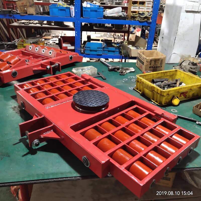 Machine Moving Skates Factory - OEM Steerable Fixed 3 Points