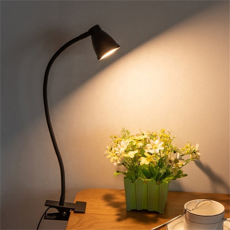 Flexible Desk Lamps Supplier - OEM Factory Clip-on 3 Color Modes
