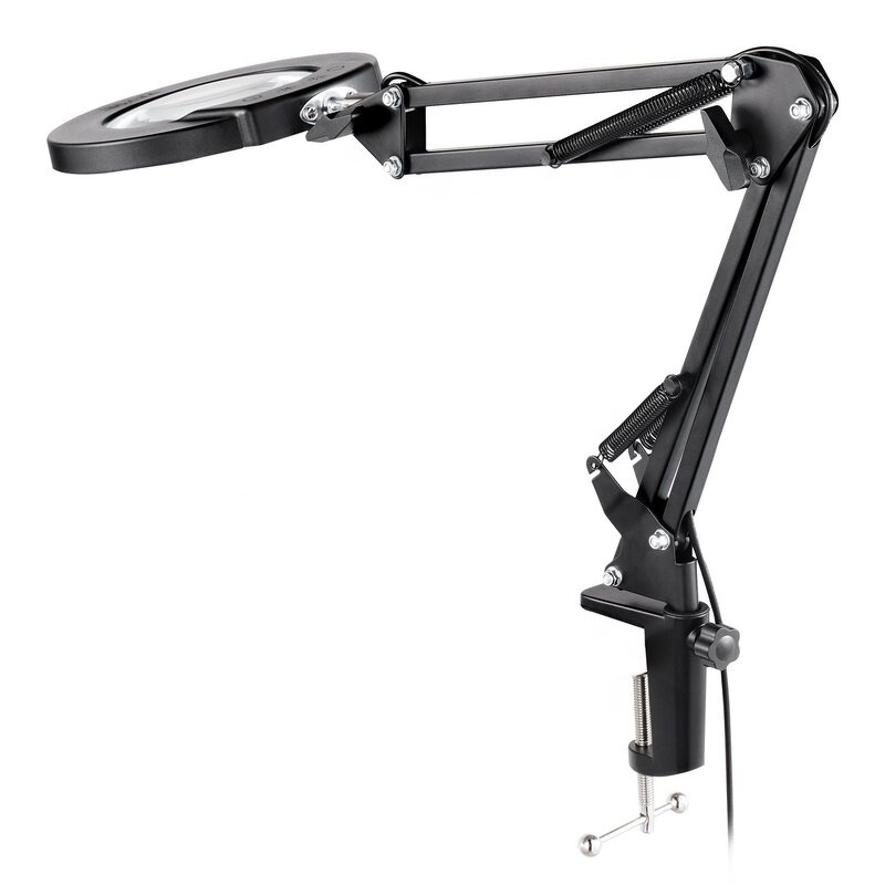 Magnifying Glass Floor Lamp Supplier - OEM 3-IN-1 Touch Dimmable