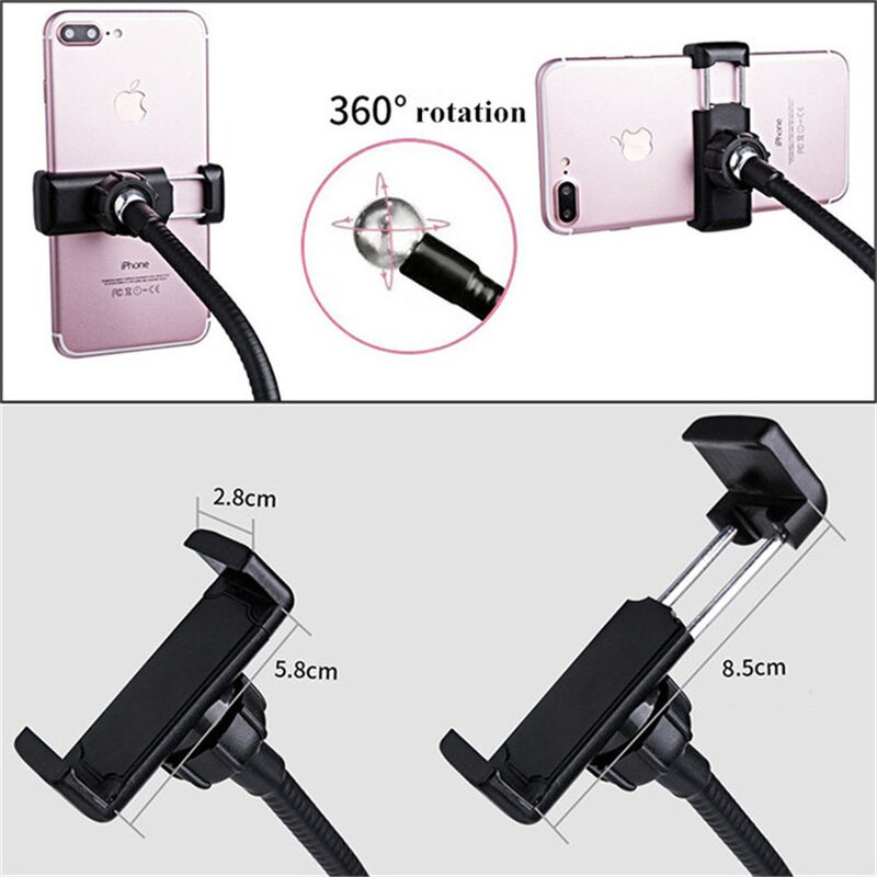 Clip-on Selfie Ring Light Factory - OEM USB Charging Flexible with Stand