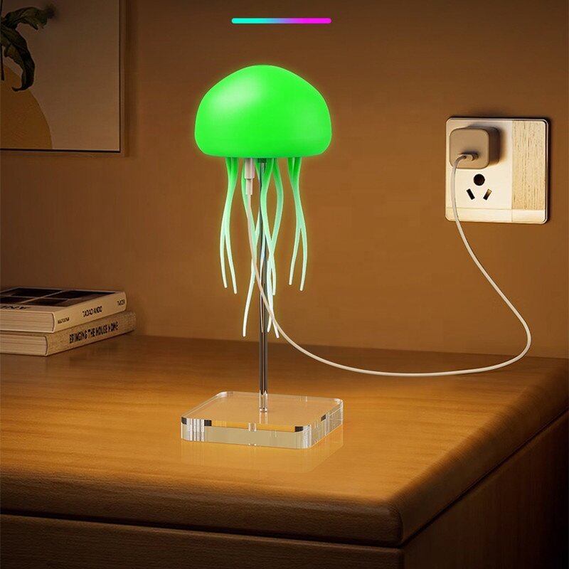 Full Color Jellyfish Lamp Manufacturer - OEM Fashion Gradient Battery Operated