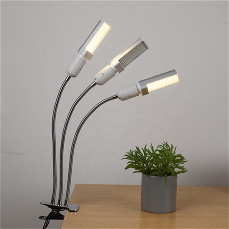 E27 LED Bulb Grow Light Manufacturer - OEM Modern 3 Heads Full Spectrum