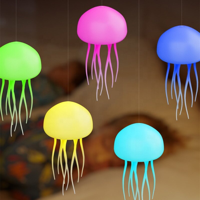 Full Color Jellyfish Lamp Manufacturer - OEM Fashion Gradient Battery Operated