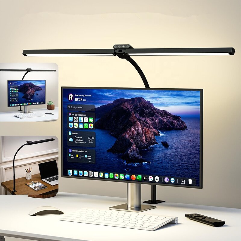 RGB Desk Lamp Factory - OEM Remote Control 5 Modes Double Head