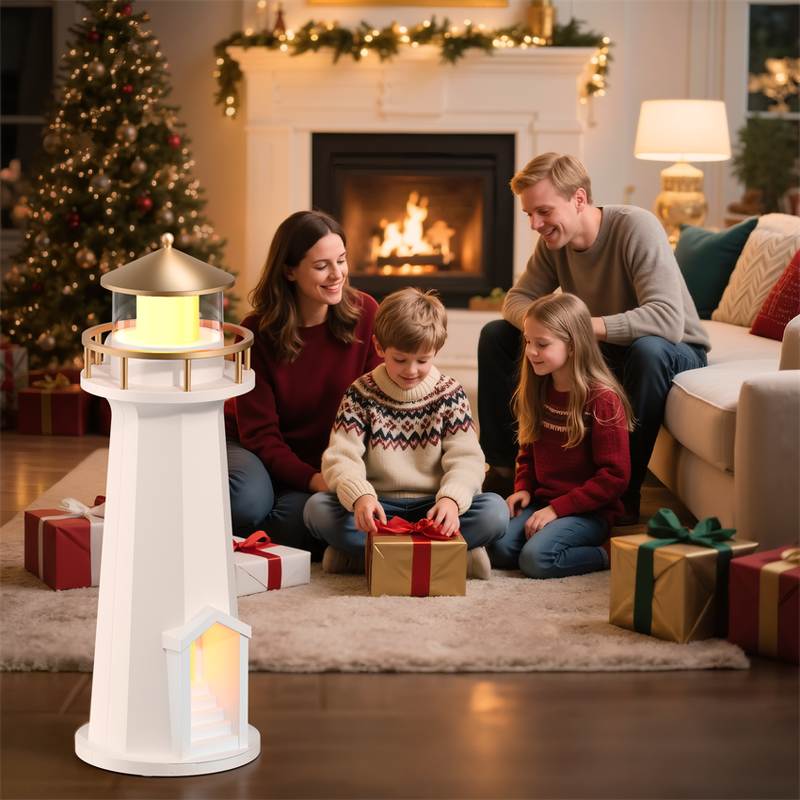 Lighthouse Table Lamp Supplier - OEM Bedroom Creative Rechargeable 8 Color