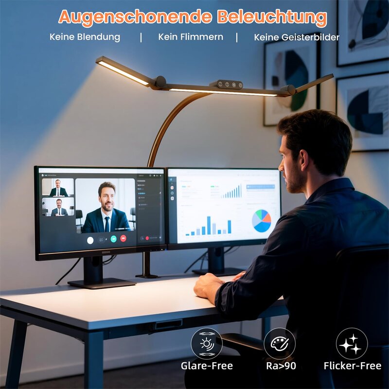 Remote Control Desk Lamp Supplier - OEM New 5 Color Modes Touch