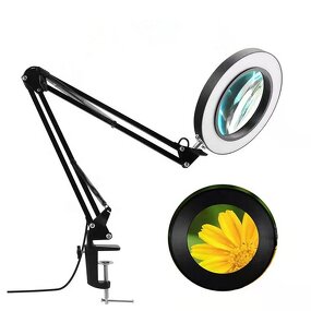 Magnification Desk Lamp Manufacturer - OEM Cheap Clip-on Flexible Arm